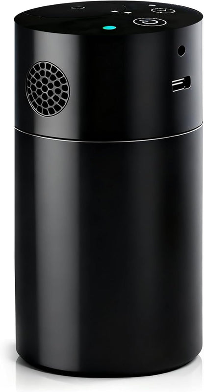 Waterless Diffuser, Rechargeable Hotel Scent Diffuser, 1500 Sq Ft Coverage, for Home, Large Room, Spa, Cream，Voice Control Smart AI