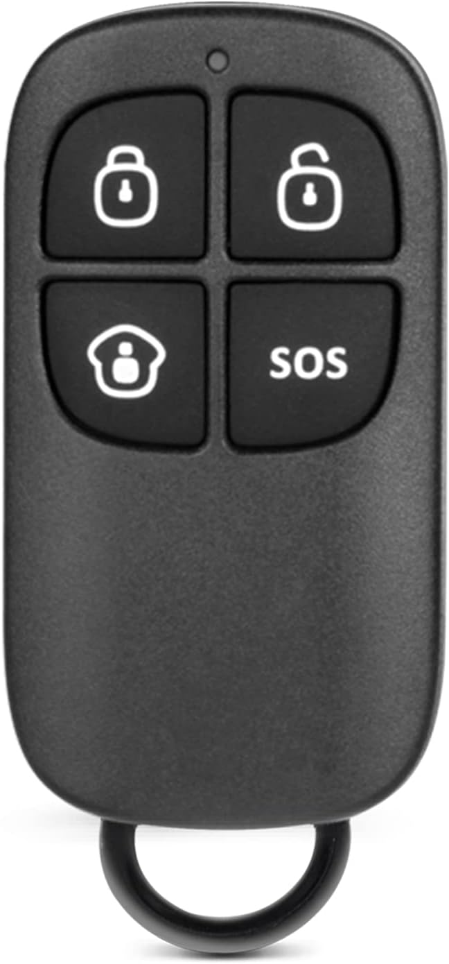 RC-80 Remote Control, Pack of 2, Handy, Control of Alarm Systems: Arming, Defusing, Home Mode, Emergency Call, Mute, Unmute