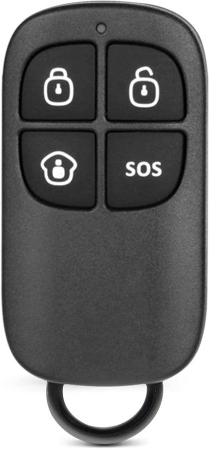 RC-80 Remote Control, Pack of 2, Handy, Control of Alarm Systems: Arming, Defusing, Home Mode, Emergency Call, Mute, Unmute