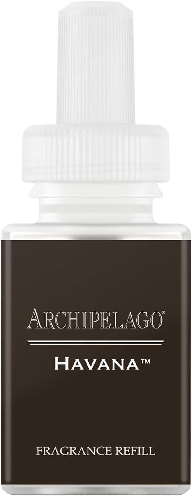 Archipelago Botanicals Pura Havana Smart Home Scent Refill, Air Diffuser Refill with Up to Six Weeks of Long-Lasting Fragrance per Refill, Clean Air Freshener for Home or Office, 0.33 Fl Oz