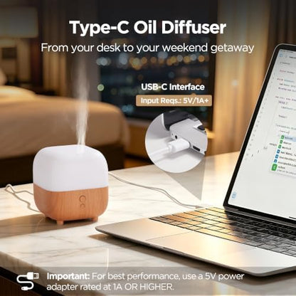 InnoGear 150ml Essential Oil Diffuser 2 Hotel Collection Fragrance Oil Gift