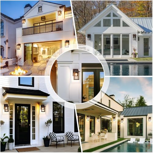 MATAMEYE Outdoor Wall Light Fixture, Exterior Waterproof Porch Lighting
