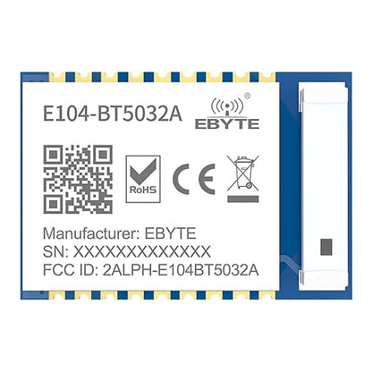BLE 5.0 nRF52832 Bluetooth Module 4dbm Serial to BLE E104-BT5032A SMD Ceramic Antenna Wireless transceiver Module