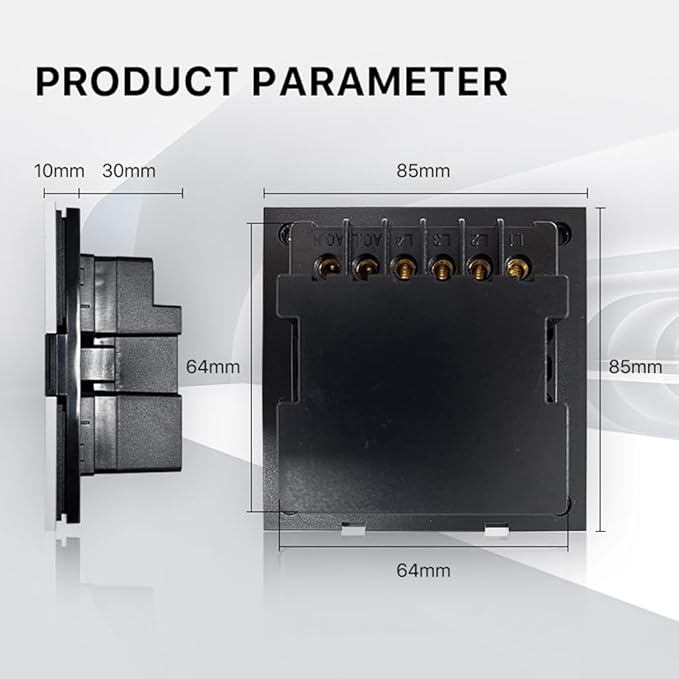 Tuya Zigbee Smart Scene Switch Lighting Smart Control Scene Control Switch Panel Smart Socket Smart Switch 485 86 Box A