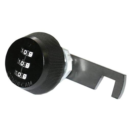 Tuffy Security Products Combination 3-Digit Camlock for Camlock System 082