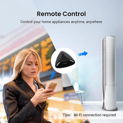 Broadlink RM MAX IR RF WiFi Universal Remote Smart Home Automation Compatible with Alexa and Google Home