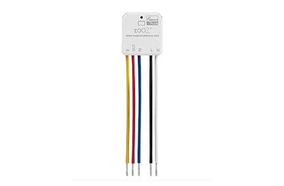 Zooz 700 Series Z-Wave Long Range Smart Relay ZEN51 | Installs Behind Wall Switch Or at The Light | Compatible with SmartThings, Hubitat, and Home Assistant | Z-Wave Hub Required (Sold Separately)