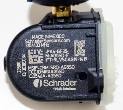 Schrader 33500 EZ-Sensor® Programmable TPMS Sensor, 12 Pack
