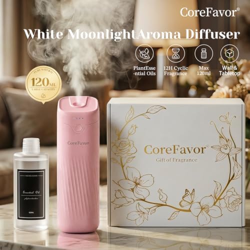 Waterless Essential Oil Diffuser (M60) with 3x120ml Oil