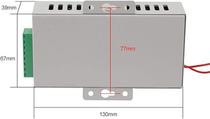 YiToo Access Control Power Supply K80 Power Switch DC 12V 5A AC 110~260V for All Types Access Control System Door Lock with Time Delay