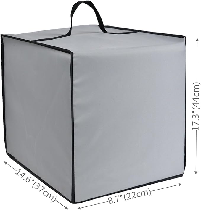 Dust Cover for Air Purifiers - Compatible with MORENTO HY4866 Air Purifiers/MK04 Air Purifiers/AMEIFU sferf-30 Air Purifiers (Silver Grey)