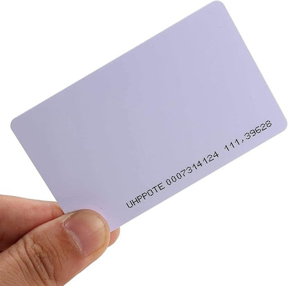 UHPPOTE Contactless 125kHz RFID Proximity Smart Card 0.8mm Thick for Access Control System & Time Attandance (Read only, 100 Pack)
