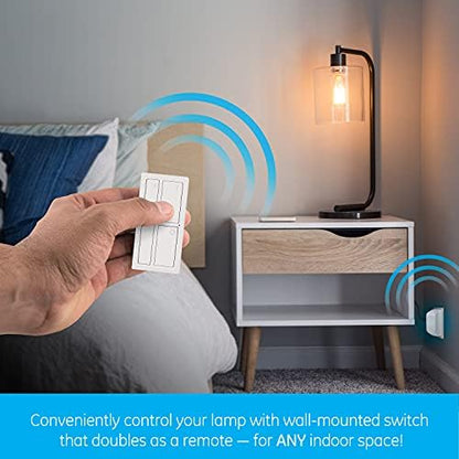 MySelectSmart Remote Control Outlet, Dimmable, 1 Outlet, Full Kit, White