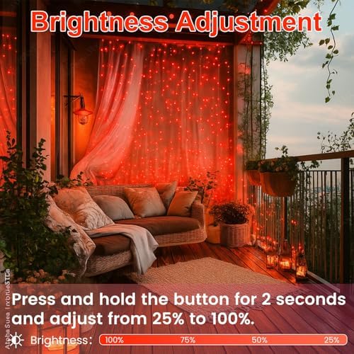 200 LED Connectable String Lights, 66FT Christmas Lights Outdoor Indoor
