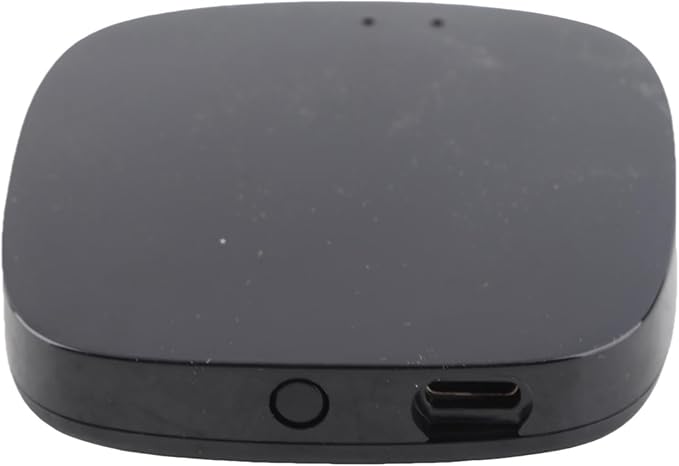 Garosa Wireless Smart, Hub for Smart Home Control with Tuya Compatibility Supports 50 Devices Works with Assistant (Black)