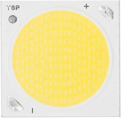 1pcs High Power 80W 37.5V Led COB LED Bulbs Chip Small Size High Density Chip Lamp Smart IC Chip for DIY Warm White(White)