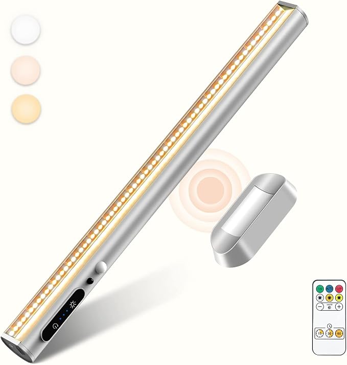 Battery Powered Operated Wall Strip Light with Motion Sensor