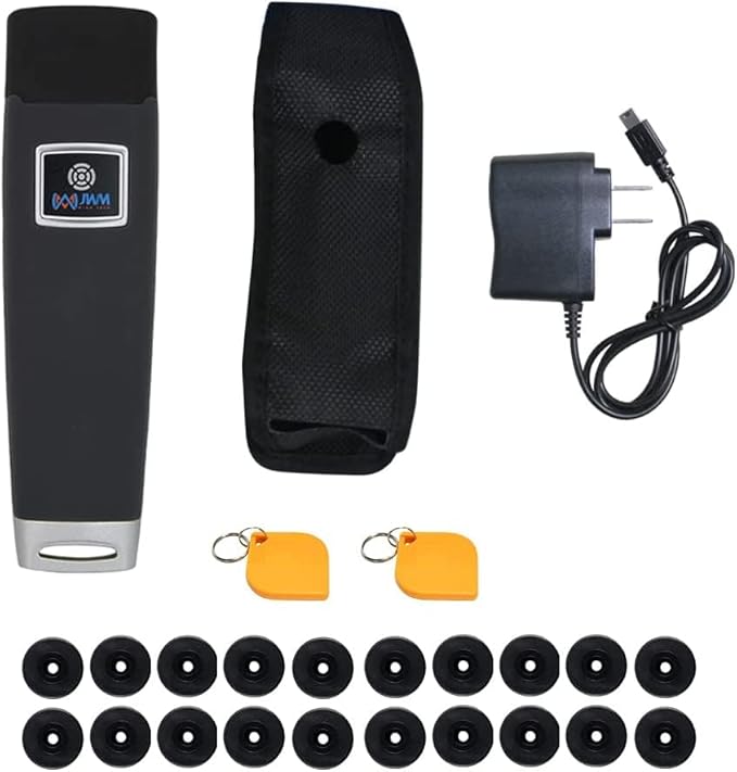 JWM RFID Guard Patrol System, Security Guard Tour Wand with LCD Screen & Free Management Software, for Industrial, Hotel, Healthcare Patrol