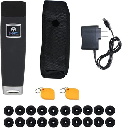 JWM RFID Guard Patrol System, Security Guard Tour Wand with LCD Screen & Free Management Software, for Industrial, Hotel, Healthcare Patrol