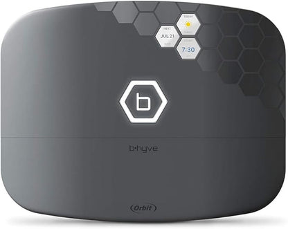 Orbit B-hyve XR Smart Sprinkler Timer - 8-Zone - WiFi-Enabled Indoor/Outdoor Irrigation Controller - App Control - Weatherproof Watering System - Multi Zone - Custom Programs - 57985