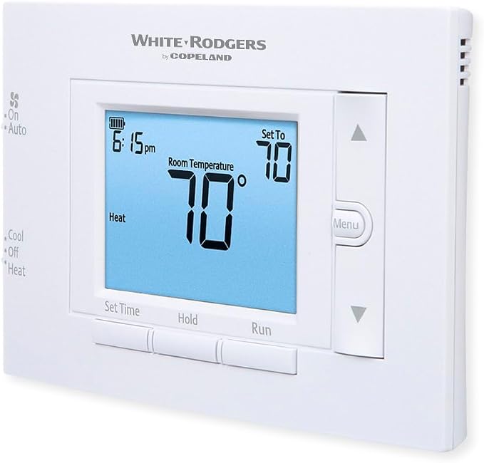 White-Rodgers 80 Series, Programmable, Single Stage Thermostat, 1F83C-11PR