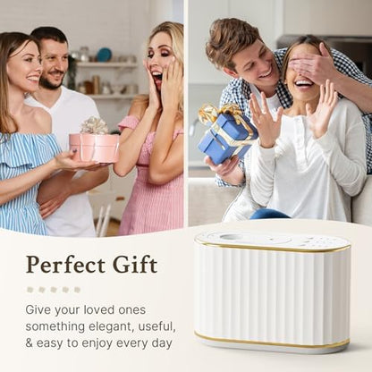 Waterless Essential Oil Diffuser for Room, Cordless Scent Diffuser