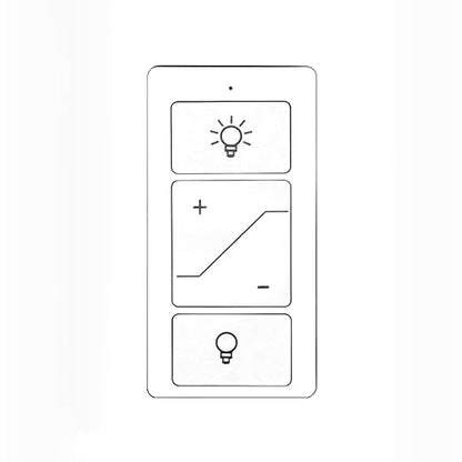 Humpptom Remote, Wireless Remote Control for Dimmer Switch, Wireless 3-Way by Mounting Light Switch, Only Dimmer Switch
