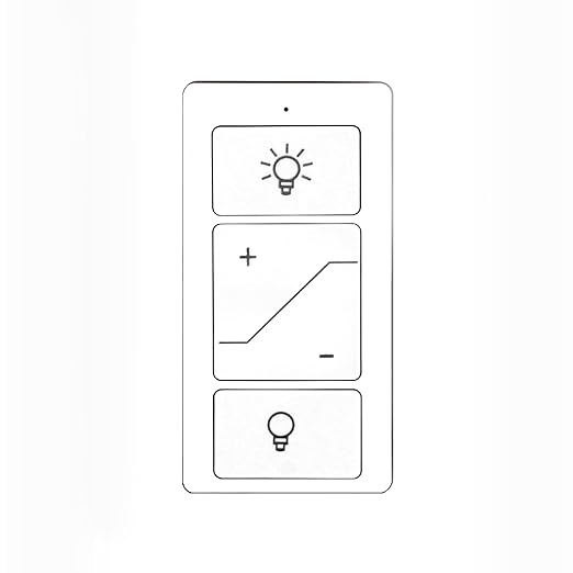Humpptom Remote, Wireless Remote Control for Dimmer Switch, Wireless 3-Way by Mounting Light Switch, Only Dimmer Switch
