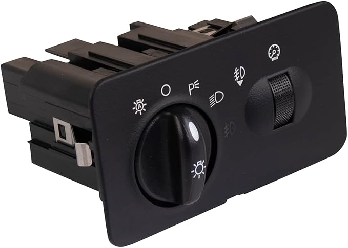 TRQ Headlight Switch Compatible with Automatic Headlights and Fog Lights 2002 F250 Super Duty Truck F350 Super Duty Truck 2002-2004 F450 F550 2004 F350 Super Duty Truck