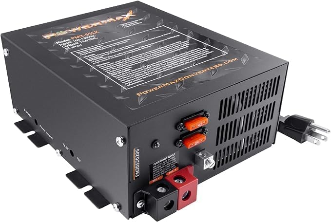 PowerMax PM4-55A 55A Deck Mount RV Converter Charger Lithium