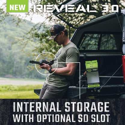 TACTACAM Reveal X Gen 3.0 Cellular Trail Camera: Auto Connect 4G LTE, 4K Photo, 1080p Video, Low-Glow IR Flash, No SD Card Needed, Long Battery Life – Best Hunting, Game & Property Monitoring Camera