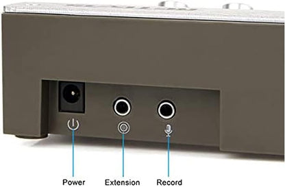Retevis RT-9908 Window Intercom 2 Way,Window Speaker Intercom,Noise Free Function,Clear Voice,for Office,Shop,Restaurant（6 Pack）