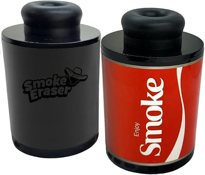 SmokeEraser | Erase All Expelled Smoke & Odor | Outlasts All Brands Via Unique Lifespan Controls | Whether For You or a Buddy, All Nearby Benefit Too (2 SmokeErasers)