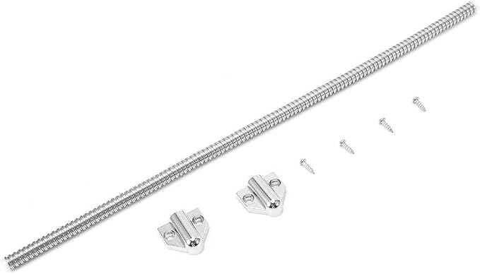 Door Loop 10mm Diameter 40cm Long Flexible Wire Protection for Access Control Systems, Smart Doorbells, Security Installations with Anti-Rust Material and Easy Installation