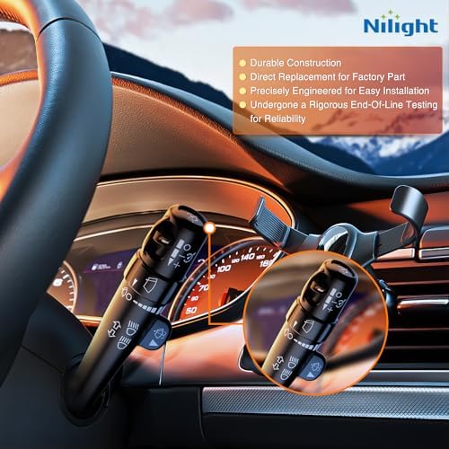 Nilight Turn Signal Switch for 2003-2006 Chevy Silverado Tahoe GMC Sierra