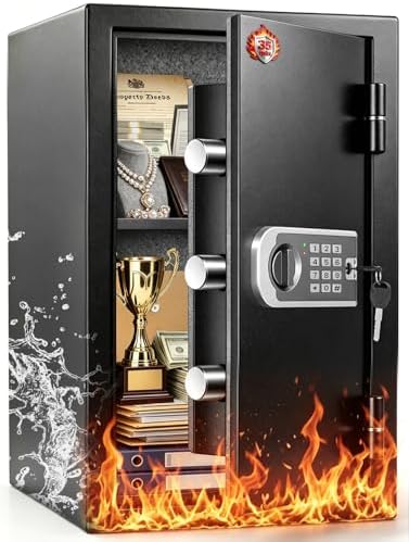 𝐔𝐩𝐠𝐫𝐞𝐝𝐞𝐝 2026 Fireproof Safes for Home| 1700°F 35-Min Protection