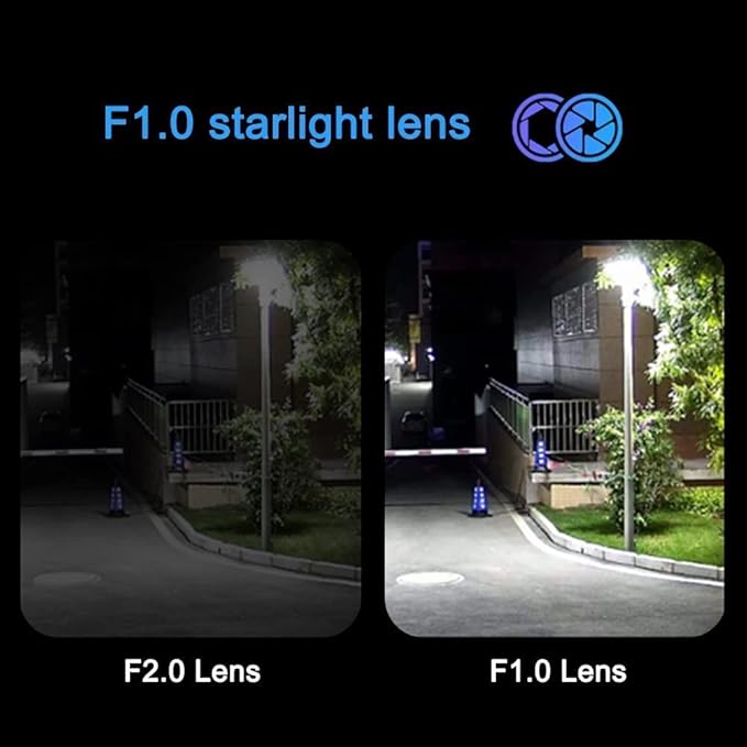 Marquis 4K 8MP PoE IP Turret Dome Camera with Microphone, 2.8mm Wide Angle, 24/7 Full Color Night Vision, Dual Light, Weatherproof IP67 Indoor Outdoor Security Camera