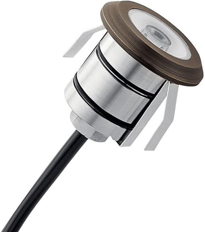 Kichler 16141SS30 Transitional LED Mini All-Purpose from Landscape LED Collection in Pewter, Nickel, Silver Finish,