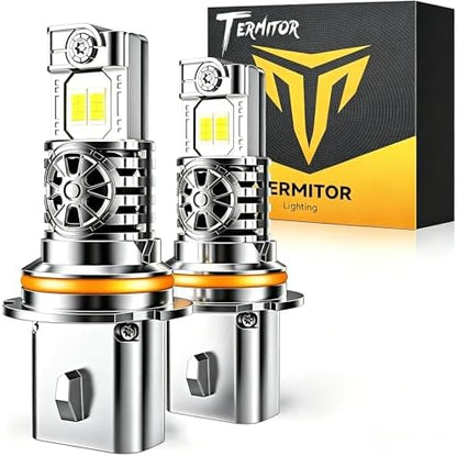 Termitor 2026 Latest 9007/HB5 Light Bulbs, 110,000LM 15X Bright Light Bulbs