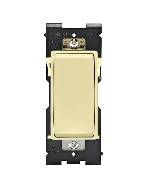 Leviton RE154-CS Renu Switch for 4-Way Applications, 15A-120/277VAC, Corn Silk