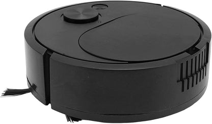 Pwshymi Multifunctional Robot Vacuum Cleaner, Mini Smart Sweeping Robot with USB Charging for Wooden Flooring, Tile and Carpet, Black