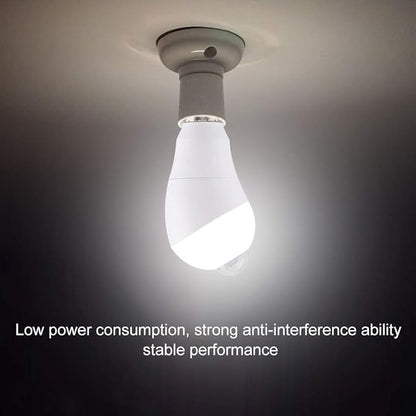 Motion Sensor Light Bulbs, 350 Degree Rotating Wide Coverage LED Carport Light Dusk to Dawn Motion Detector Bulbs for Outdoor Porch Garage Hallway Basement