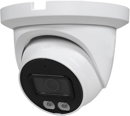 R-Tech 2MP Smart Dual Light HDCVI Fixed-Focal Eyeball Camera, Full-Color Night Vision - 4 Pack