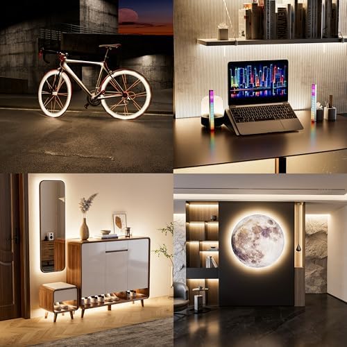 PAUTIX 5V USB COB LED Strip Lights Dimmable LED Lights 4000K Natural White with RF Remote,1200lm,Dotless Flexible Tape Light for Under Cabinet,Bedroom,TV Backlight,Kitchen,Shelf,Mirror Lighting 6.56ft