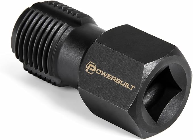 Powerbuilt Oxygen Sensor Thread Chaser Tool – M18 x 1.5mm Rethread Cleaner –for Cleaning and Possibly Repairing Damaged Threads in Oxygen Sensor Bores – 940379