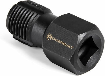 Powerbuilt Oxygen Sensor Thread Chaser Tool – M18 x 1.5mm Rethread Cleaner –for Cleaning and Possibly Repairing Damaged Threads in Oxygen Sensor Bores – 940379