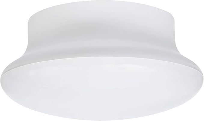 Sylvania Ultra LED Porcelain Ceiling Light Fixture, 60W : 9W, Energy Star, Non-Dimmable, Medium Base, 4000K, Cool White - 2 Pack (75081)