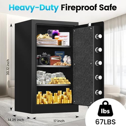 [𝟐𝟎𝟐𝟔 𝐔𝐩𝐠𝐫𝐚𝐝𝐞𝐝] [𝟑𝟓𝐌𝐢𝐧 𝟏𝟕𝟎𝟎°𝐅] True Fire Proof Safe