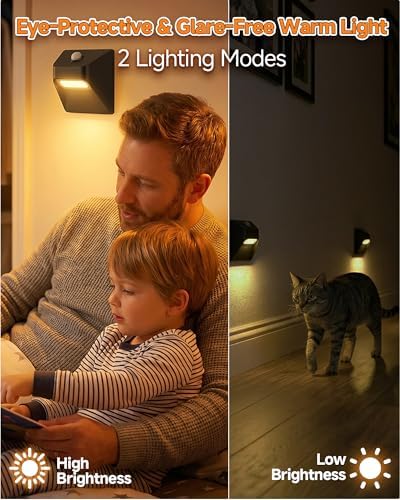 Motion Sensor Stair Lights, 365-Day Battery Life