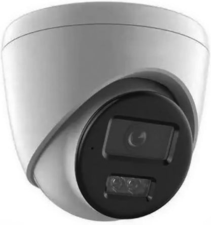 DS-2CD1383G2-LIUF 4K 8MP Smart Hybrid Light Fixed Turret POE Dome Camera, 2.8mm Lens, IP67 Outdoor Rated H.265+, 120 dB Ture WDR, Built-in Microphone, Human & Vehicle Detection, Work with Ⲏіkconnect